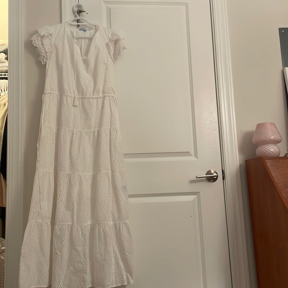 J McLaughlin White dress